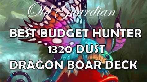 It is an aggressive deck that utilizes the legendary card baku the mooneater to upgrade its hero power to deal 2 damage. Best Budget Hunter Deck - Dragon Boar Hunter! (Hearthstone ...