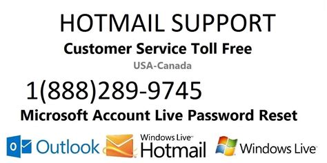 Hotmail Customer Service Phone Number 1(888) 289-9745 Many ...