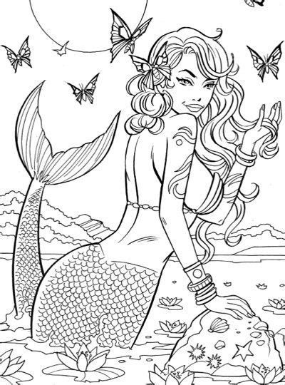 We are always adding new ones, so make sure to come back and check us out or make a suggestion. Best Mermaid Coloring Pages & Coloring Books | Fairy ...