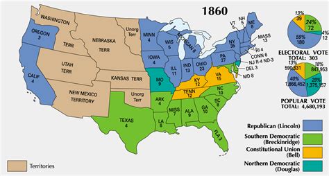 This guide compiles links to digital materials related to the presidential election of 1860 that are available throughout the library of congress web site. The American Civil War 150 Years Ago Today: Nov. 6, 1860