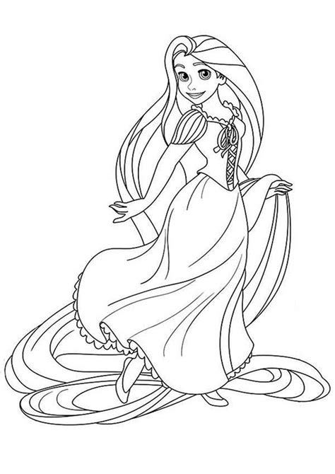See also these coloring pages below Free & Easy To Print Tangled Coloring Pages in 2020 ...