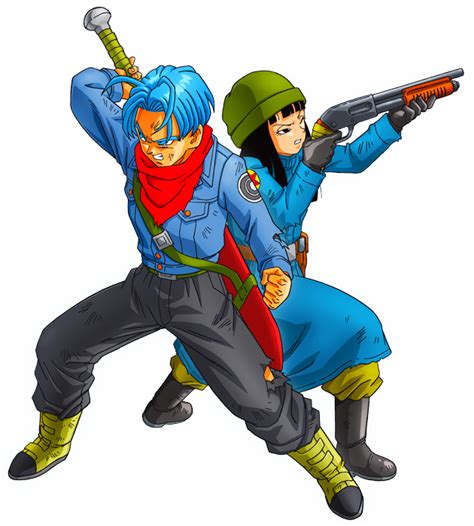 Trunks also made an appearance in the 2004 fuji tv interactive feature kyūtai panic adventure returns!, where he and six other dragon ball characters delivered the dragon balls to restore the aqua city of odaiba. Future Trunks and Future Mai by AlexelZ on DeviantArt