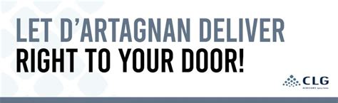Home, auto, life, & more! Let D'Artagnan Deliver - Right to Your Door! - CLG Insurance