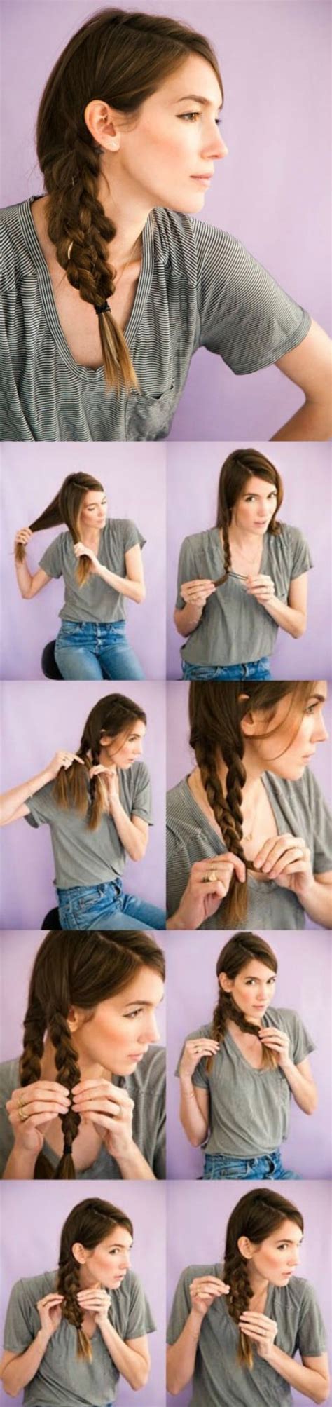 Learn step by step top hairstyles for girls. 20 Gorgeous 5-Minute Hairstyles to Save You some Snooze ...