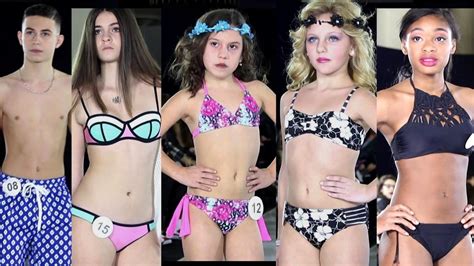 The banana moon kids' swimwear selection offers comfortable, trendy and hard wearing swimwear for girls and pick your favorite swimsuit with your child, and let them expend all of their energy giving a real go out with a coordinated look and show real fashion complicity between mother and child. Children's Swimwear Fashion Show - YouTube