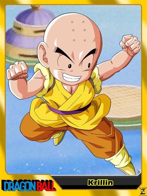 Krillin had a brief rivalry with goku when they first met and trained under master roshi, but they quickly became lifelong best friends. (Dragon Ball) Krillin by el-maky-z on DeviantArt | Dragon ball, Dragon ball art, Dragon ball z