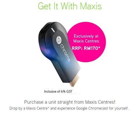 More maxis telecommunications complaints & reviews. Google ChromeCast Available in Malaysia, Exclusive at ...