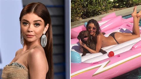 How do we know they're the hottest? Sarah Hyland Shows Scars in Bikini Photo on Instagram - Allure