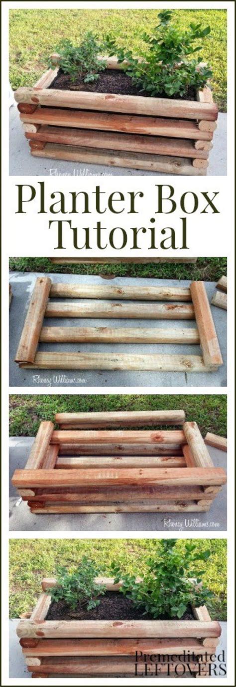 They add such a unique touch to any space. 53 Easy & Creative DIY Planter Box Ideas for Your Home and ...
