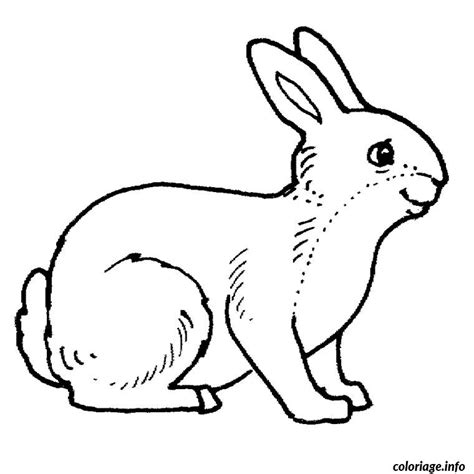 Coloriage de lapin trop mignon a imprimer. Coloriage Paques Lapin dessin