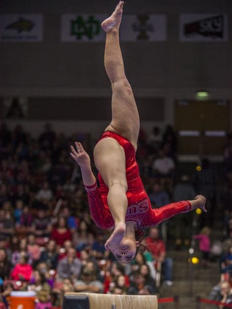 Rally on the rocks 2018 moab utah!! SUU gymnastics: Utah Red Rocks top T-Birds in 'mini-Huntsman'