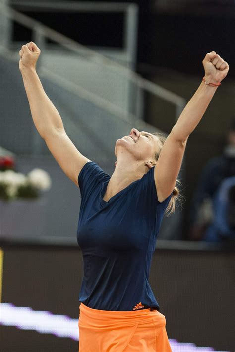 Simona halep will now move up in the women's singles rankings from seventh to fifth when the latest rankings romanian tennis player simona halep celebrates after winning the madrid open.© afp. Simona Halep - Mutua Madrid Open Tennis, May 2017 • CelebMafia