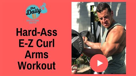 Check spelling or type a new query. E-Z Curl Bar Arms Workout | BJ Gaddour - YouTube