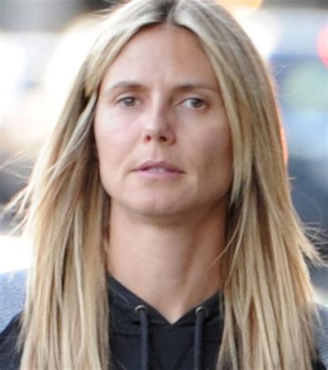 Heidi klum ist shitstorms langsam gewohnt. Foto : Heidi Klum ungeschminkt