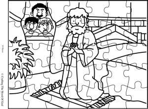 Please, feel free to share these coloring page 600x425 daniel coloring pages daniel coloring pages praying. Daniel Prayed Puzzle | Sunday school kids, Sunday school ...