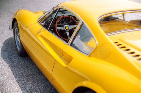 Stereo in hide away dash compartment.the clean carfax report verifying miles and clean history is available for review. Giallo Ferrari Dino 246 GT（画像あり） | フェラーリ