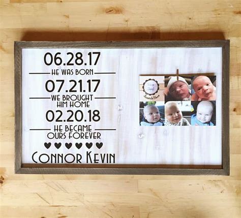 For more ideas about gifts specifically related to adoption, you can visit websites such as many hearts one beat or adoptshoppe. Gotcha Day Personalized Adoption Gifts Adoption #weddings ...