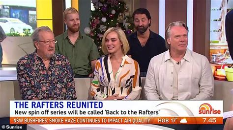Seven network hopes to bring new mother back to drama for sixth seri… Jessica Marais looks happy with Rafters co-star Hugh ...
