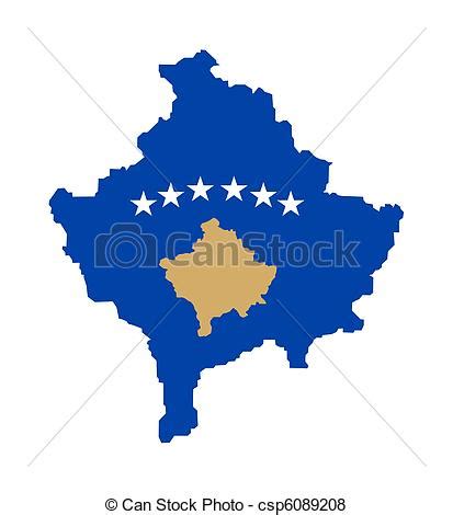 Log in or create an account to see photos of kosova pavarsia. Kosova flag on map. Illustration of the kosovo flag on map ...