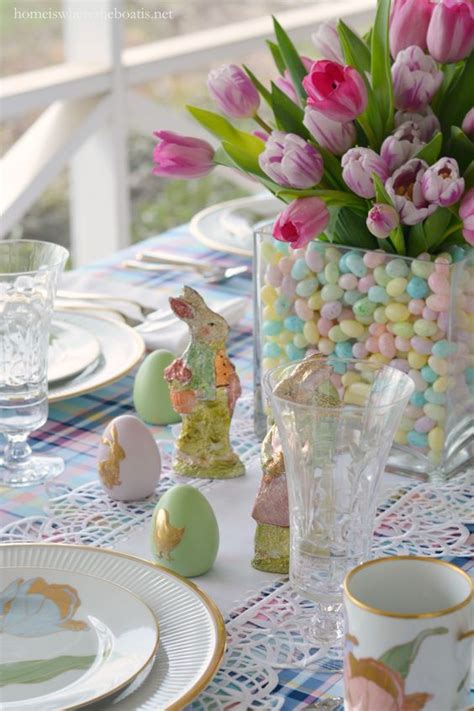 (via on sutton place) 3. 21 Beautiful Easter Table Setting Ideas - jane at home