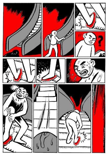 Caillou and the escalator | caillou cartoon. Escalator By sam seen | Education & Tech Cartoon | TOONPOOL
