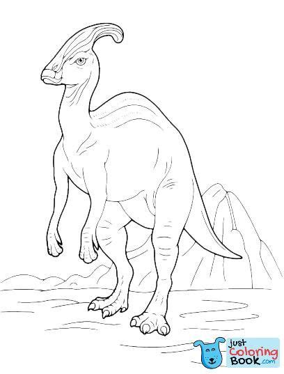 Dinosaur coloring sheets are proper only for really brave children! Coloring and Drawing: Parasaurolophus Dinosaur King ...