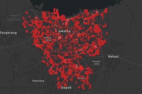 Maps indonesia 2020 animated map: COVID-19 Red Zones in Jakarta Reduced - Indonesia Expat