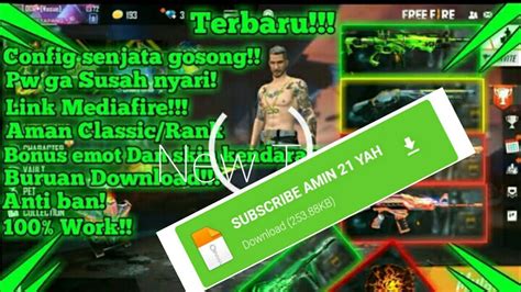 Kali ini kami menyediakan file config ff skin untuk baju, senjata, dan juga scar titan. CONFIG SKIN SENJATA FREE FIRE KEREN DARI SKIN YG GOSONG ...