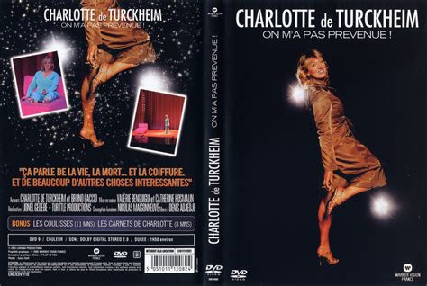 2,813 likes · 21 talking about this. Jaquette DVD de Charlotte de Turckheim - On m'a pas ...