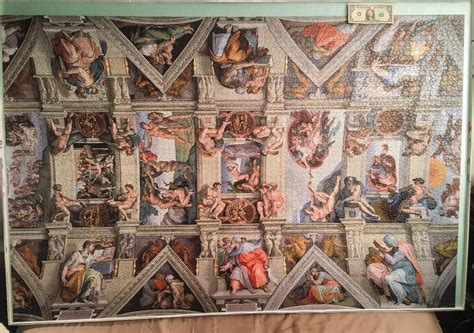 Be the first to review. Sistine Chapel - Ravensburger - 5000pc [dollar for scale ...