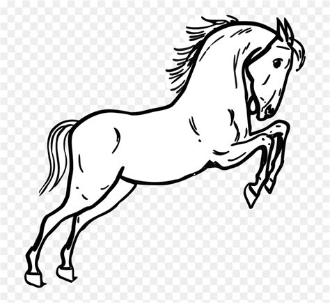 596 x 680 gif pixel. Jumping Horse Coloring Page - Mustang Horse Coloring Page ...