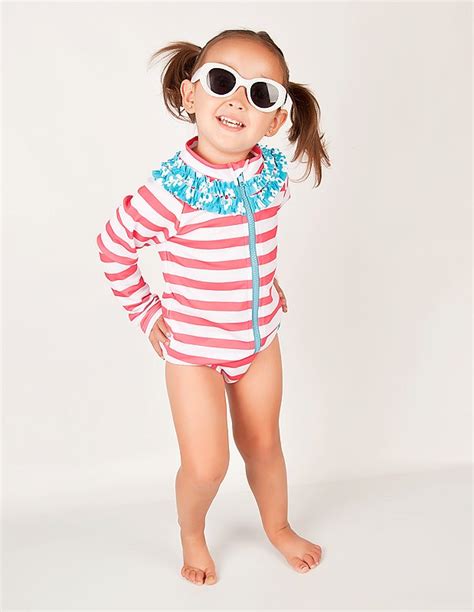 Check out the best baby swimwear that best baby swimsuit for full coverage : Stylish UPF 50+ Rash Guard Swimsuits and Swimwear by ...