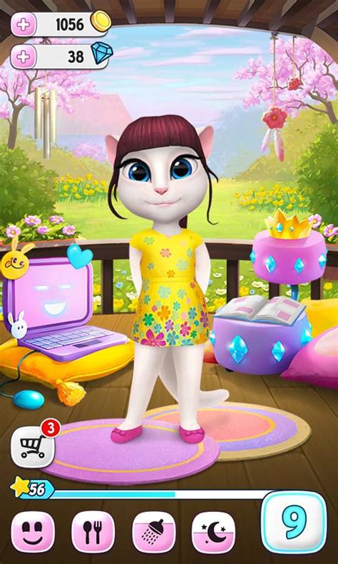 Talking angela is part of a wider series of apps called talking tom and friends. My Talking Angela - Android Apps on Google Play