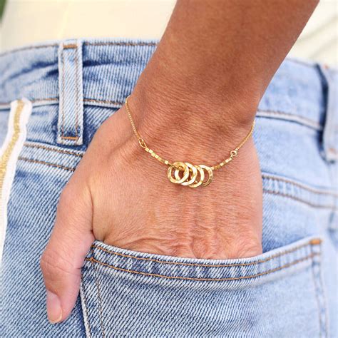 Maybe you would like to learn more about one of these? Gold Milestone Slider Link Bracelet By J&S Jewellery | notonthehighstreet.com