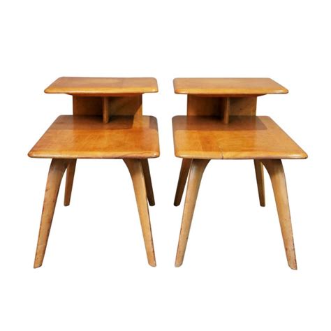 If this fails to produce the color, you will need to match it up to samples. 1970s Heywood Wakefield Mid-Century 2 Tier Maple End ...