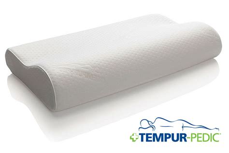 The feel is so soft and comfortable! TEMPUR®-Neck Queen Medium Pillow at Gardner-White