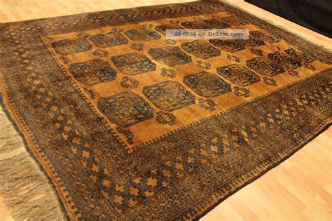 Größte auswahl an handgeknüpften afghan / pakistan teppichen zum besten marktpreis. Alter Gold Afghan Buchara 320x245cm Orient Teppich Carpet ...