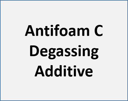 All antifoaming agents added to foam made of an aqueous solution contain, or form after addition, hydrophobic particles, generally. Anti-Foam C - Degassing Additive - Oxyplast UK Limited