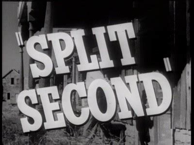 Online reviewers have written 116 reviews, giving split second (1992) an average rating of 60%. Split Second : DVD Talk Review of the DVD Video