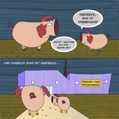 Entdecke (und sammle) deine eigenen pins bei pinterest. Piggeldy und Frederick von Tricomix | Philosophie Cartoon | TOONPOOL