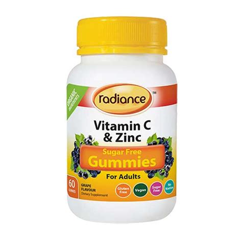 Categories supplements vitamins vitamin d. Buy Radiance Adult Gummies Vitamin C Zinc 60 Gummies For ...