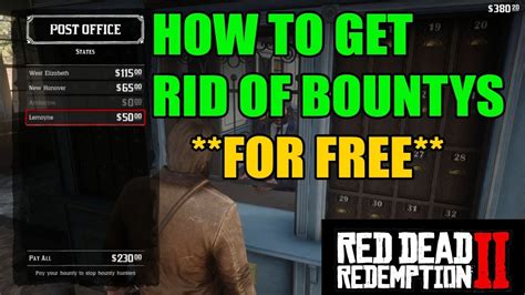 Here's how to remove your wanted bounty. RED DEAD REDEMPTION 2 - HOW TO GET RID OF BOUNTY'S (RDR2 ...