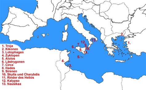 Λωτοφάγοι, von seiten λωτός lotos „lotos und φαγεῖν phagein „essen) sind ein einziger volk zoll. Odysseus - Mythologie referat