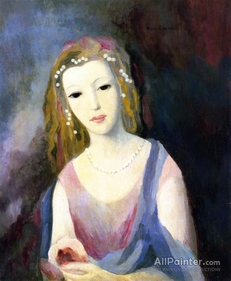 Hibiscus oil for hair growth. Marie Laurencin Girl With Flowers In Her Hair Oil Painting ...