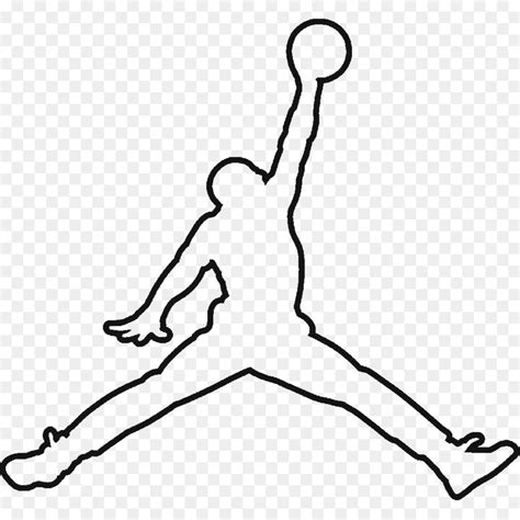 Michael jordan air jordan jumpman basketball logo. Simbolo Nike Da Colorare - Coloring book collection