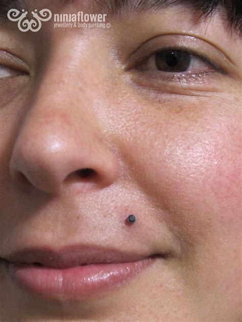 Beauty mark piercing #beautymark #beautymarkpiercing # ...