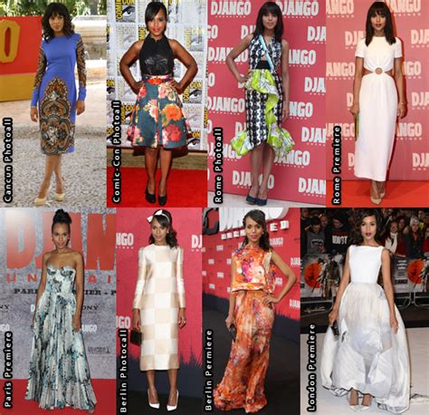 Kerry washington found her 'django unchained' scenes difficult to shoot. Which Was Your Favourite Kerry Washington Look From The ...