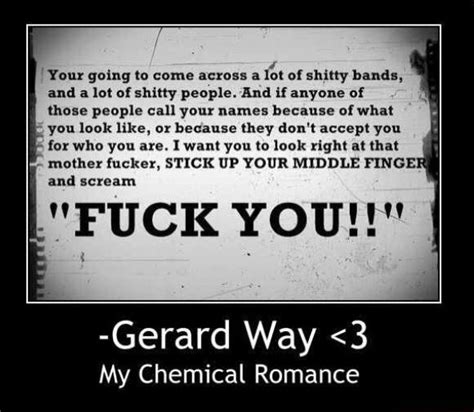 My chemical romance's funny quotes. My Chemical Romance ~ Gerard Way | Band quotes