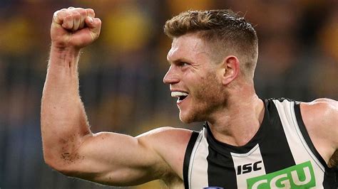 Collingwood football club, melbourne, vic. Collingwood player Taylor Adams reveals secret to ripped ...