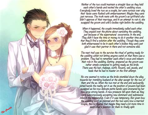 Forced feminization karma hits alex and andrew hard by rachela comma as the sons of the head of one of the most powerful crime syndicates in town, identical twins alex and andrew's life was easy. TG Caption: Wedding Plans by TG-Cradle on DeviantArt